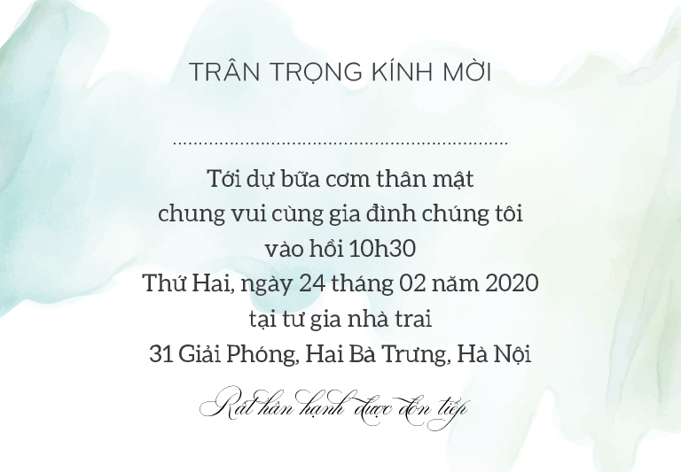 Thiệp cưới hiện đại Miền Bắc 13 x 18 K2 3d-01